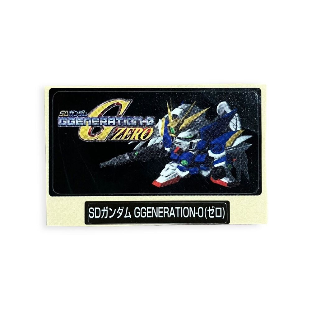 Sony PlayStation 1 PS1 MiniMoni SD Gundam‎ G Generation Vtg Memory Card Sticker
